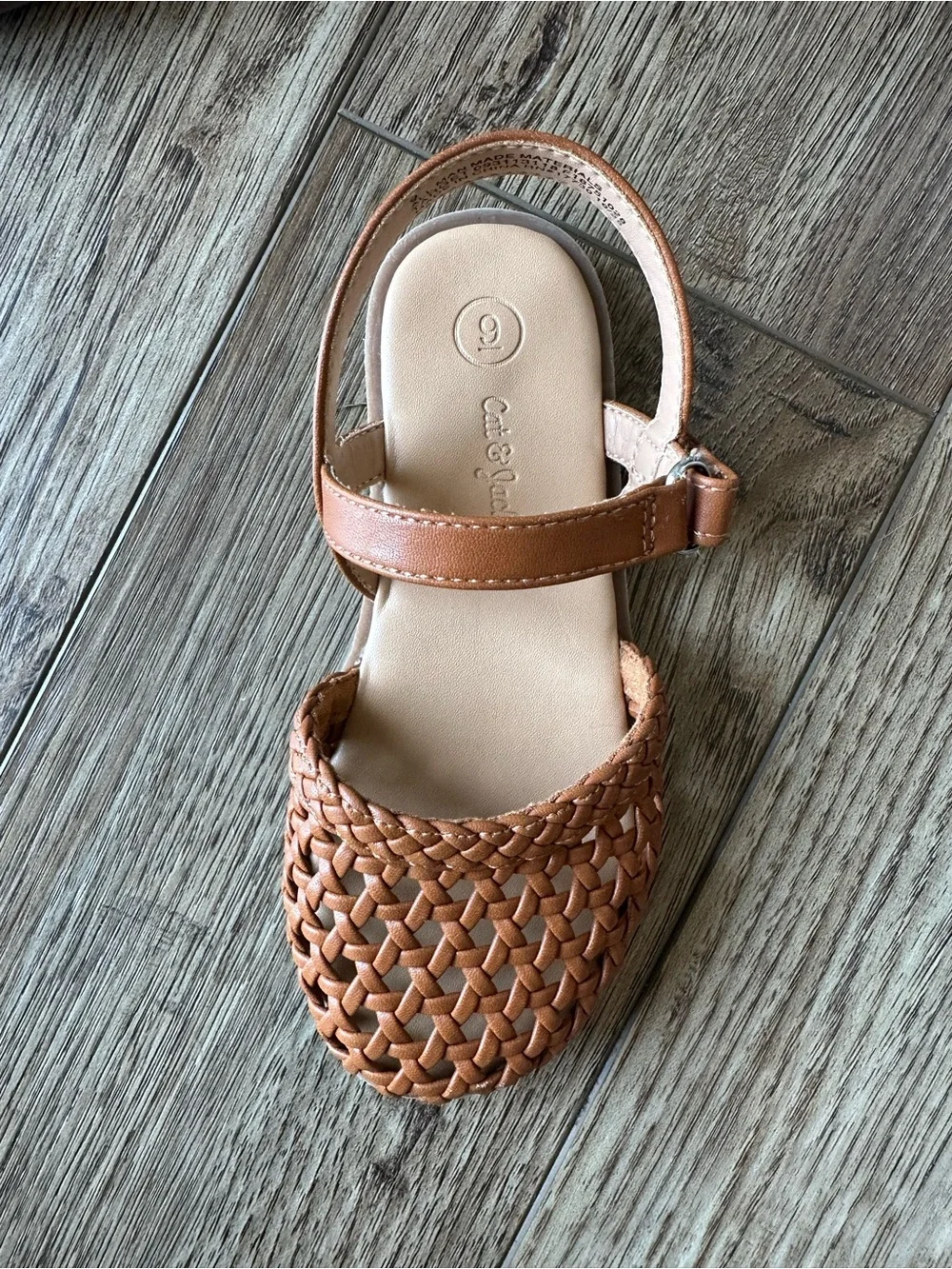 Toddler Woven Closed-Toe Sandals